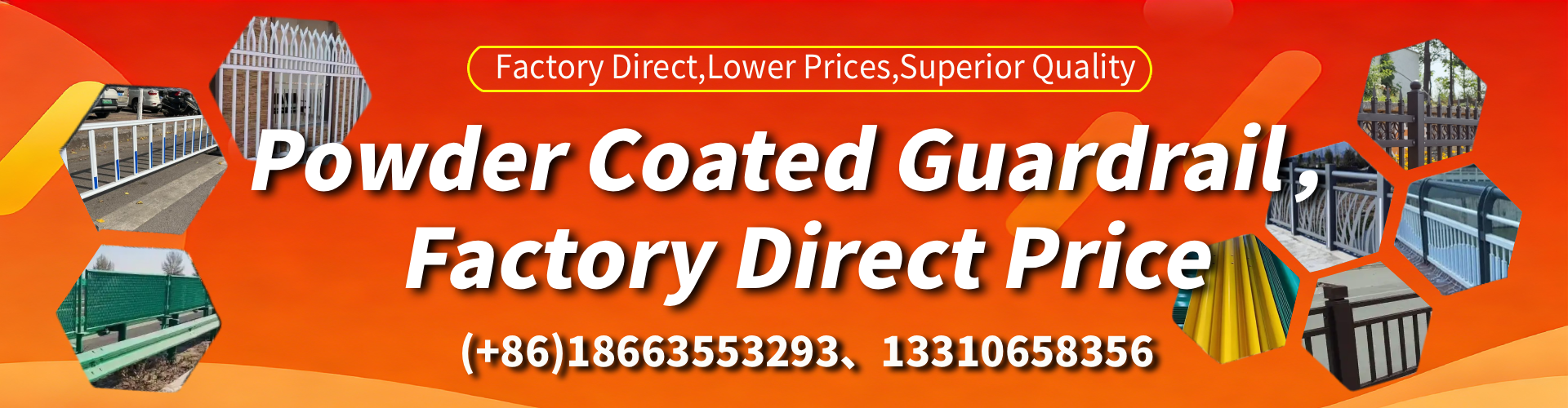 Karratha Powder Coated Guardrail, Powder Coated Guardrail Panel, Powder Coated Fence Manufacturer